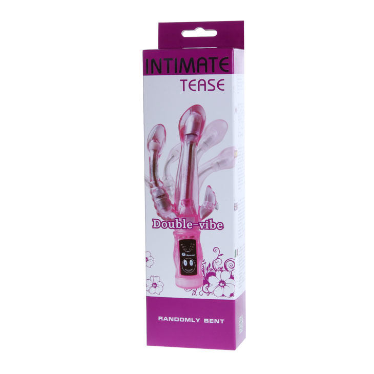 Baile - Vibromasseur avec Sitmulateur anal - Rose