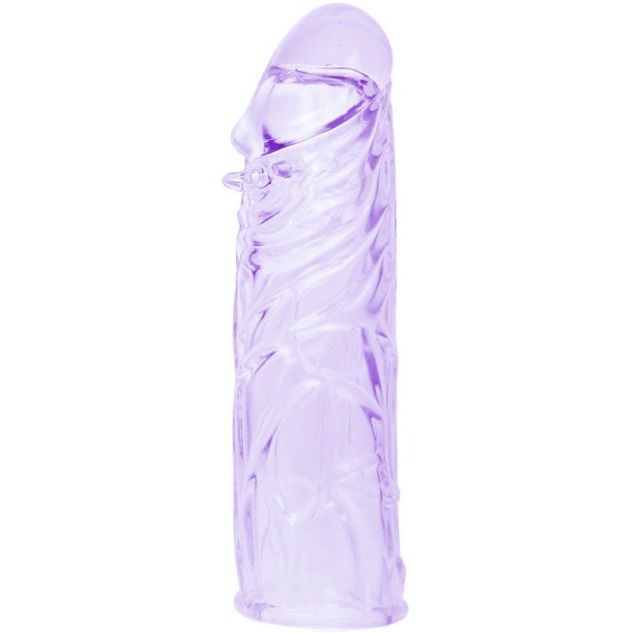 Baile - Gaine à Pénis en Silicone Violet - 13 cm