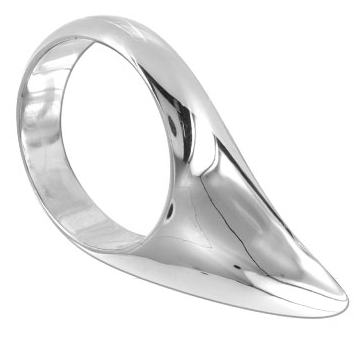 Cockring en acier inoxydable Larme 55mm - Metal Hard - METAL HARD