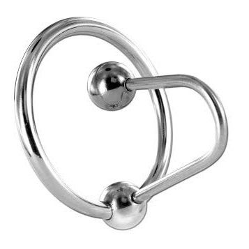 Anneau de gland urétral avec bouchon 30mm - Metal Hard - METAL HARD