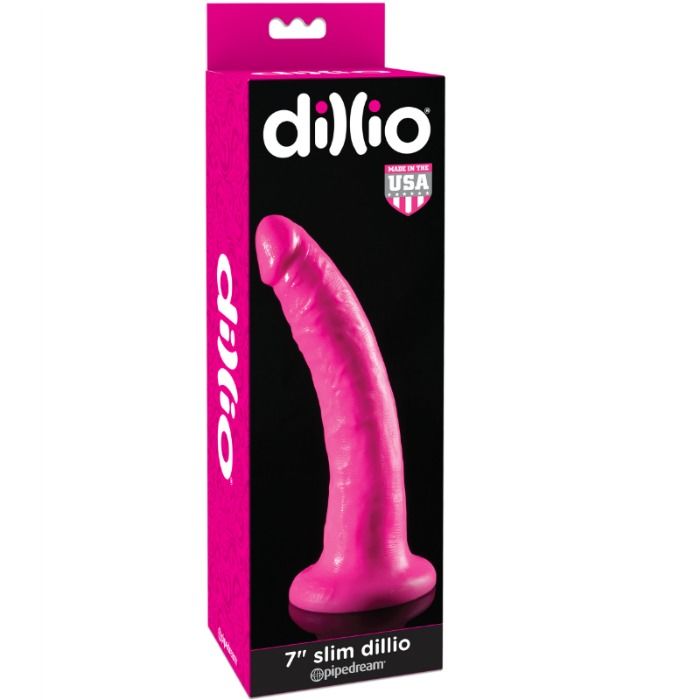 Gode Dillio 17,8 cm Rose - Pipedream