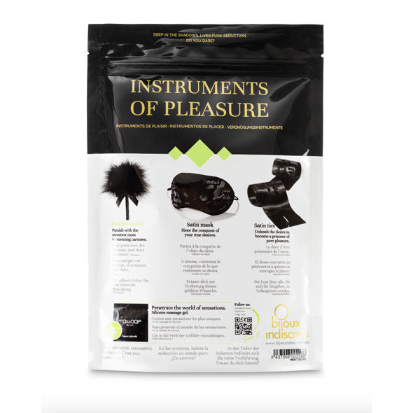 Bijoux indiscrets - Set de 3 Accessoires Erotiques Instruments Of Pleasure Green Level