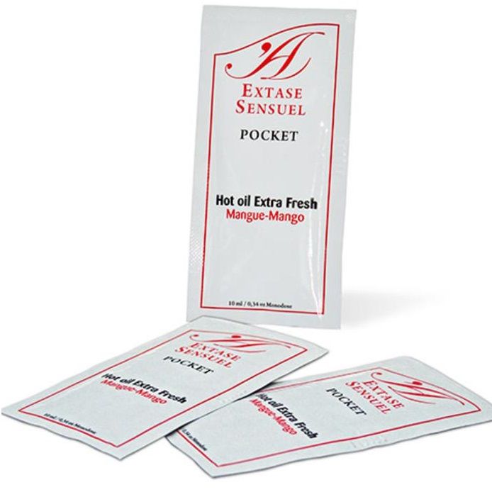 Huile Massage Chauffante Extase Sensual Mangue 10ml - Extase