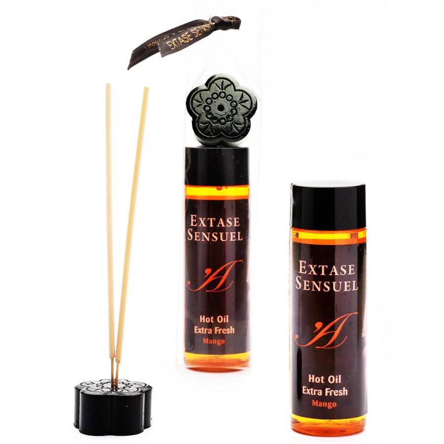 Huile Massage Chauffante Mangue Extase Sensual - 100ml