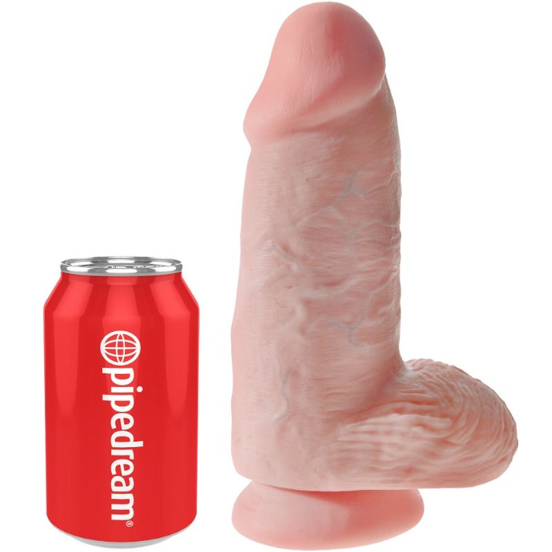 Gode Réaliste King Cock Ventouse 23cm Chair - Pipedream