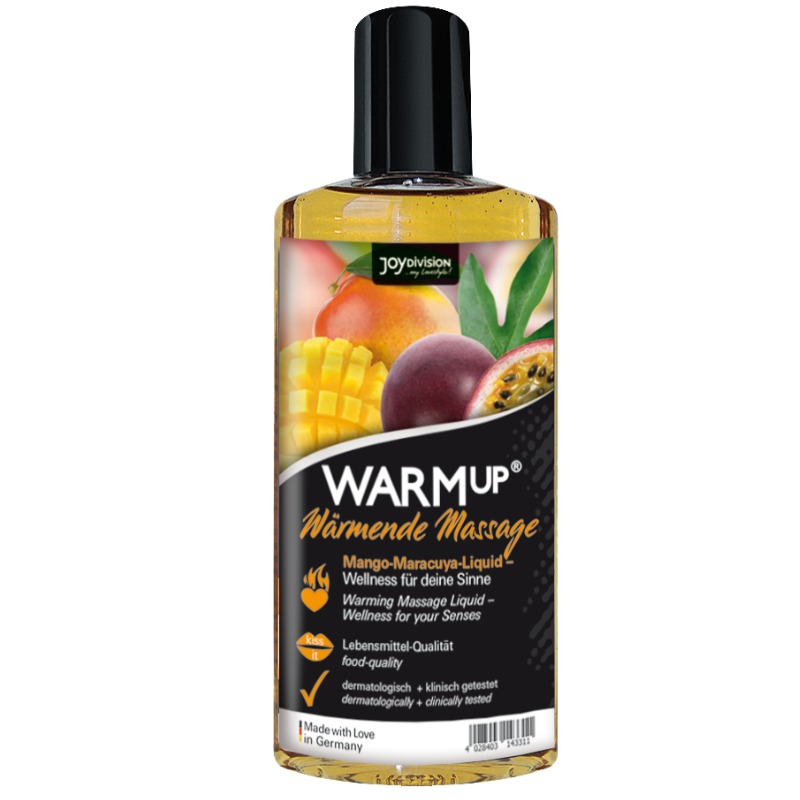 Huile Massage Chauffante WARMup Mangue Passion 150ml - JoyDivision