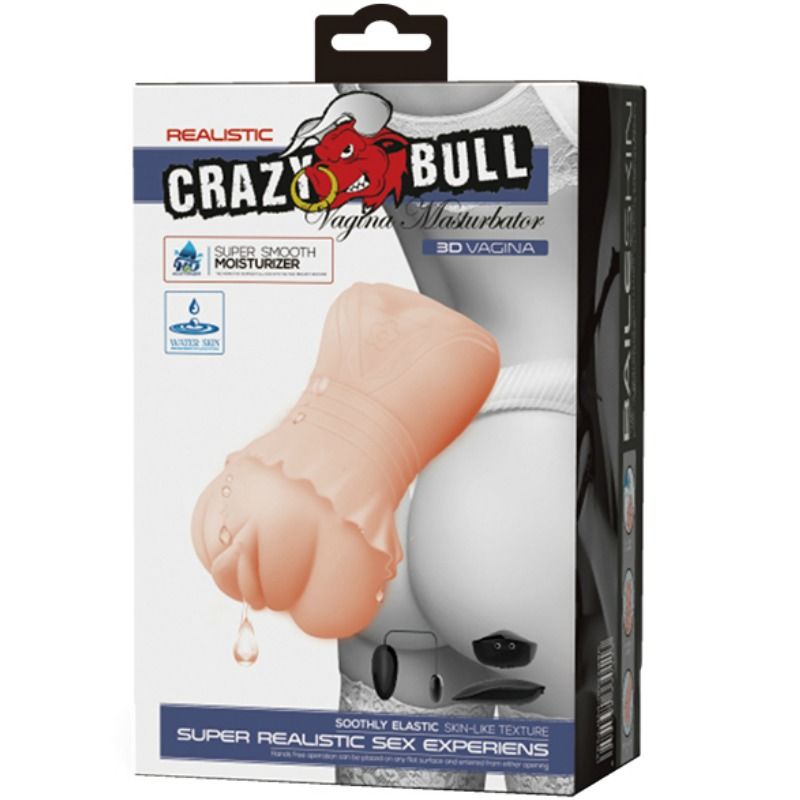 Masturbateur Masculin Crazy Bull Peau d'Eau - Crazy Bull