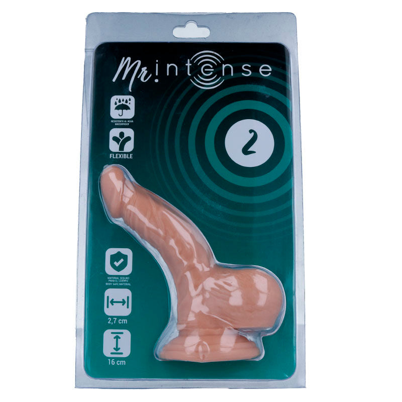 Mr intense - 2 pénis réaliste 16 cm -o- 2.7 cm - MR. INTENSE