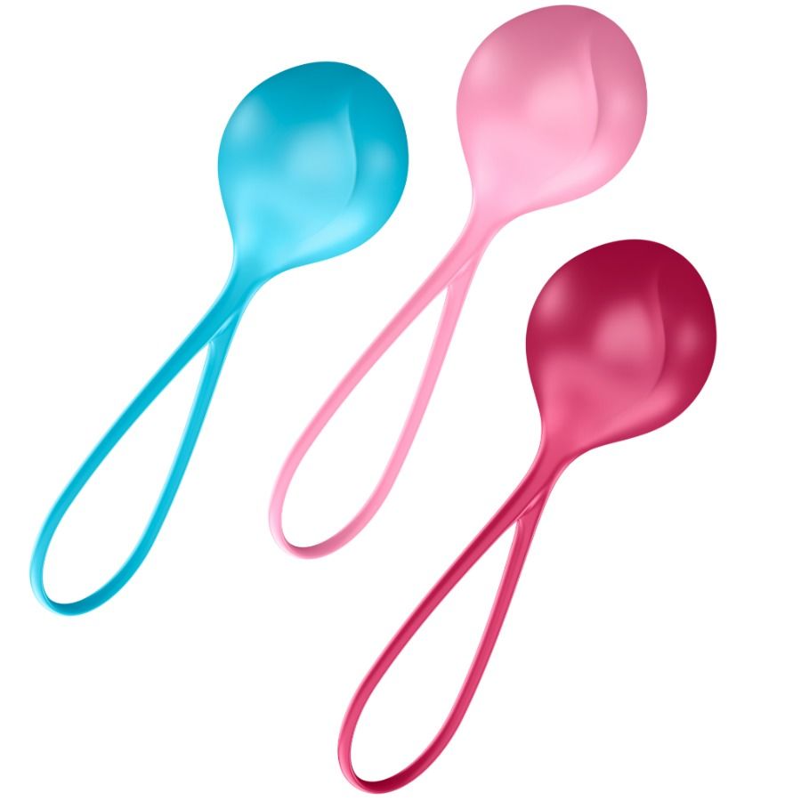 Boules de Geisha Strengthening Balls Kit 3 Poids - Satisfyer