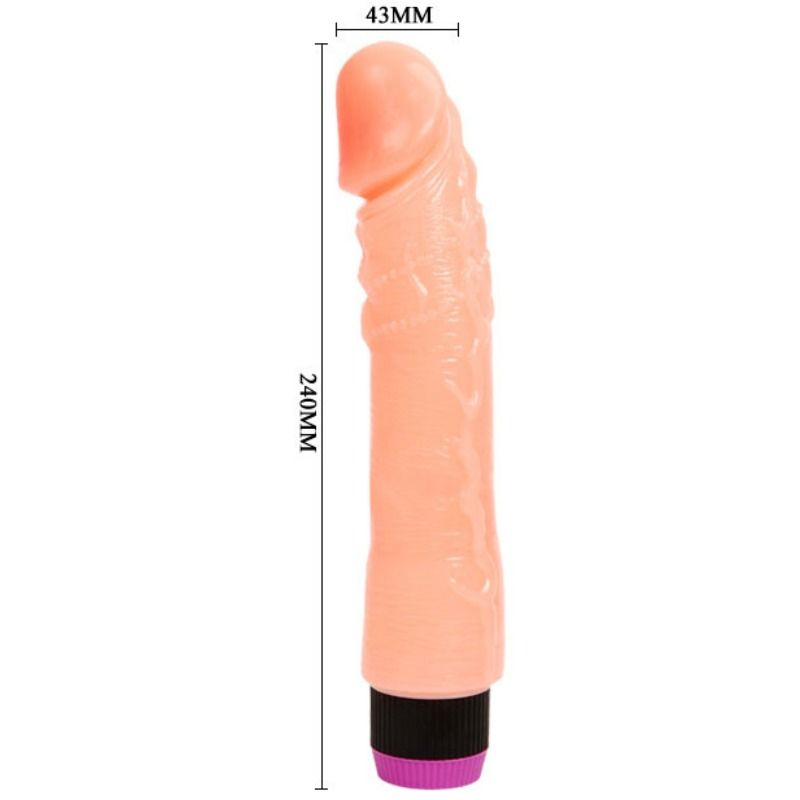 Baile - Vibromasseur Réaliste Vibrant 24 cm - Naturel