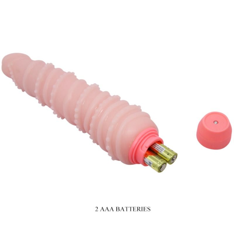 Baile - Vibromasseur Ondulé Flexible et Vibrant - 19,5 cm