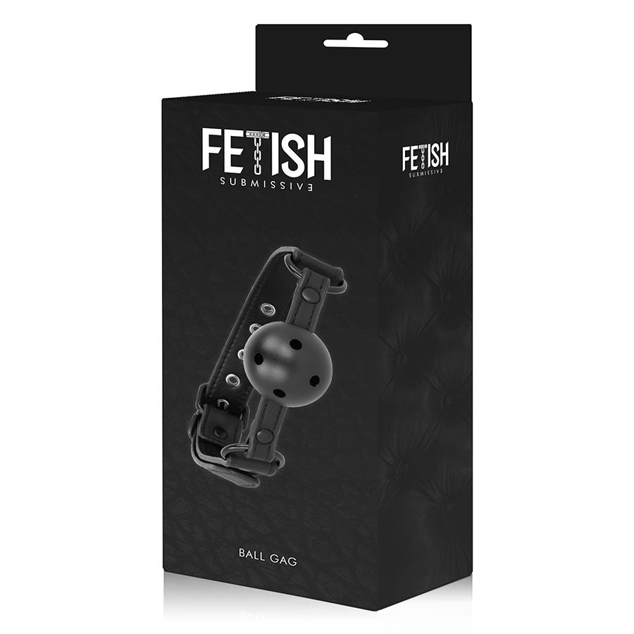Fetish submissive - bâillon respirant végétalien