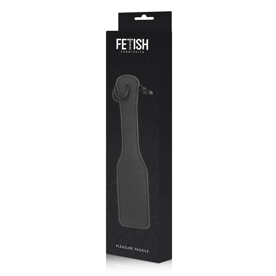 Fetish Submissive - Paddle BDSM en Cuir Synthétique Noir