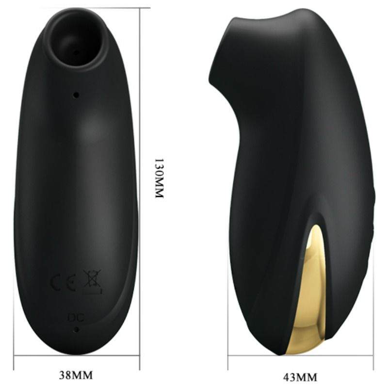 Stimulateur Clitoridien Smart Otis Noir - Pretty Love