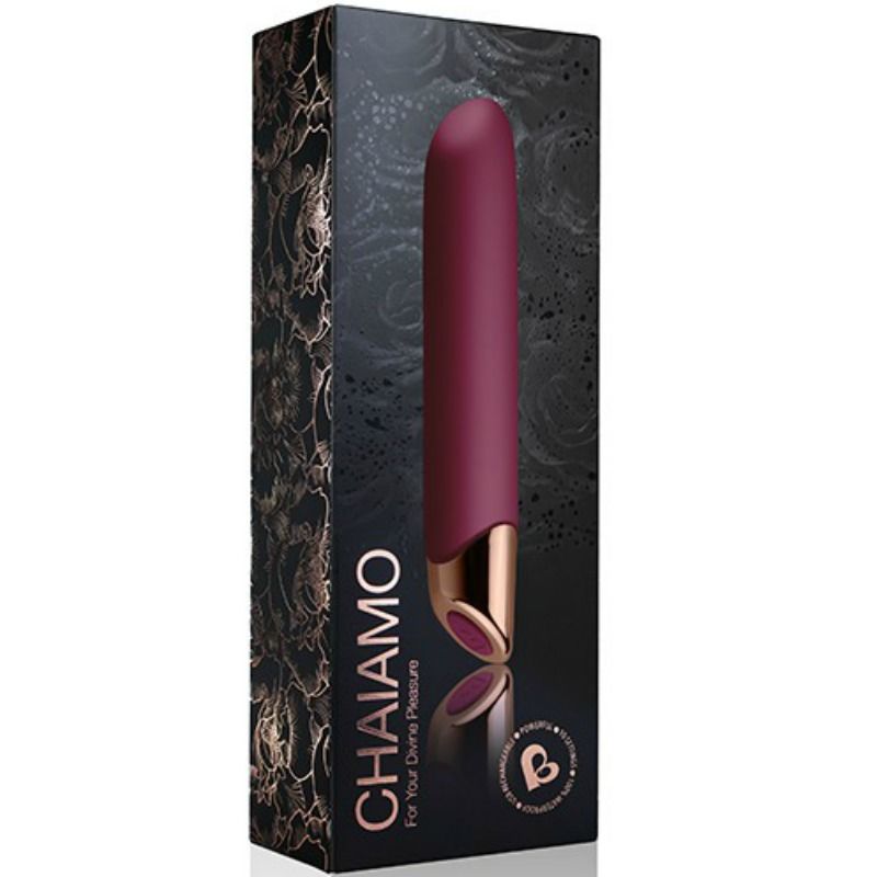 Vibromasseur Chaiamo bordeaux - Rocks-Off - ROCKS-OFF