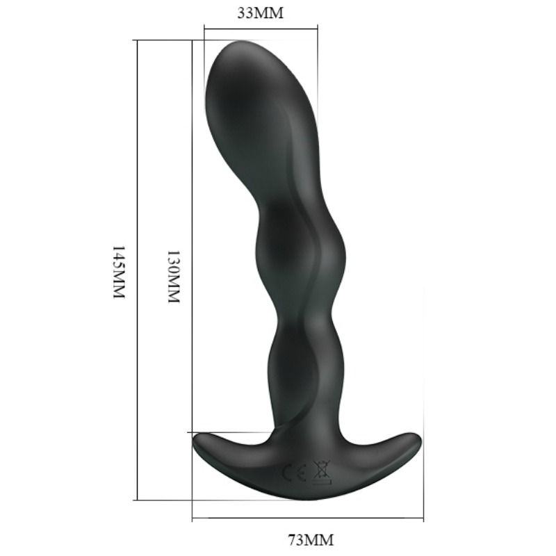 Stimulateur Prostate Pretty Love Noir - Pretty Love