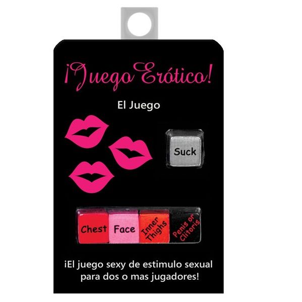 Jeu Érotique 5 Dés Coquins Version Espagnole - Kheper Games
