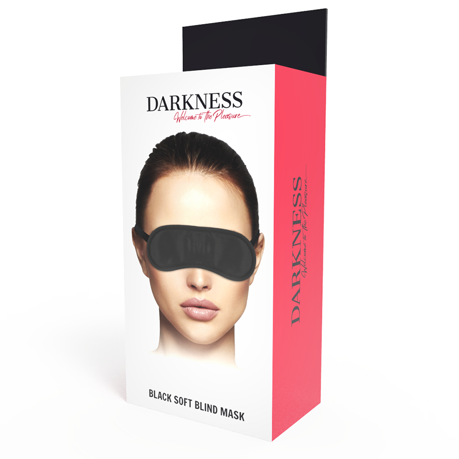 Darkness - Masque de sommeil en satin - Noir