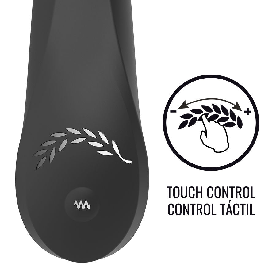 Vibromasseur Kaultz Touch Control - Black & Silver
