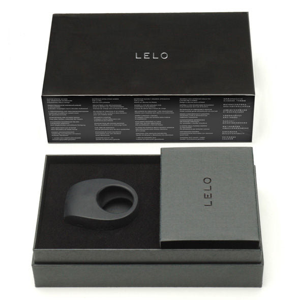LELO - Cockring Vibrant Pénis TOR 2 - Noir