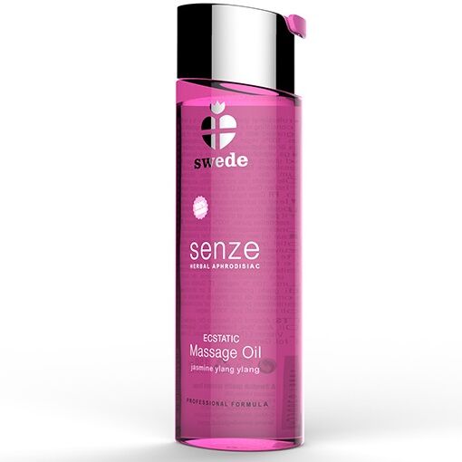 Huile de massage aphrodisiaque aux herbes jasmin ylang ylang 75ml - Swede - SWEDE