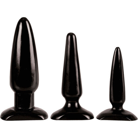 Kit Entraîneur Anal Colt 3 Plugs Progressifs - Calexotics