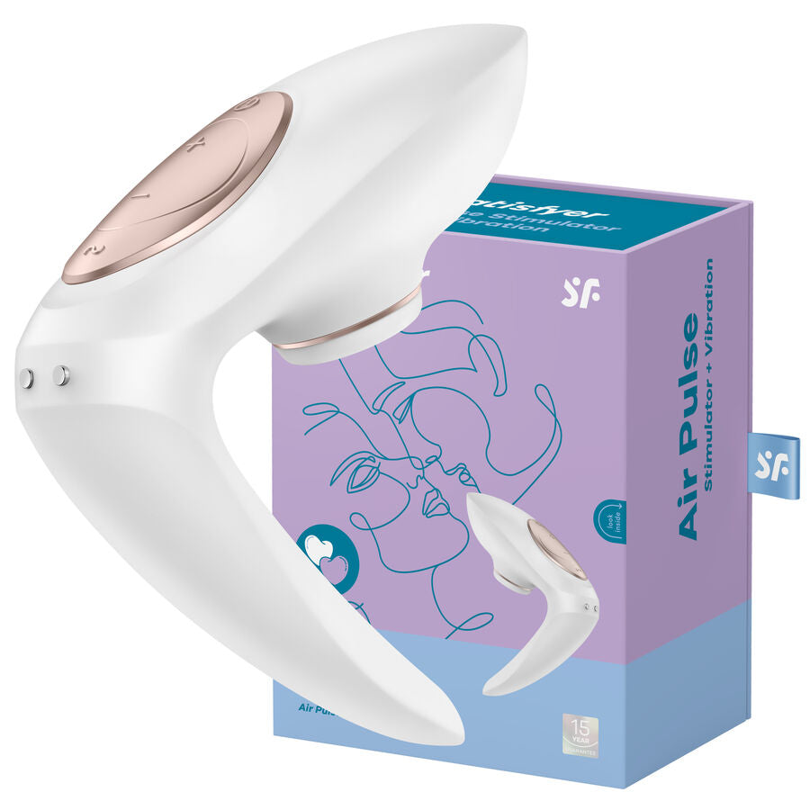 Stimulateur Couples Pro 4 Vibrant et Aspirant - Satisfyer