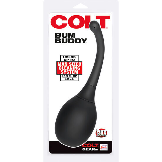 Poire de Douche Anale Système Pulvérisation Noir - Calexotis