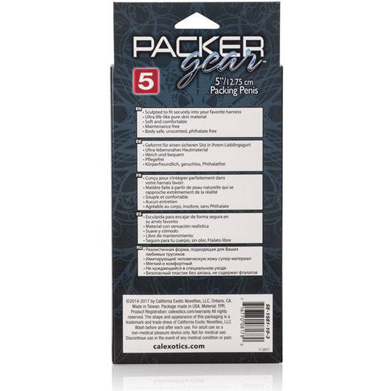 Prothèse Pénienne Pecker Gear Packing Marron 14,5cm - CalExotics