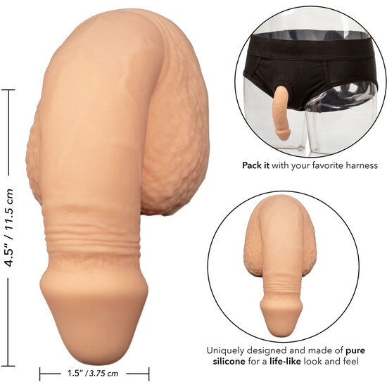 Pénis Packer Silicone Packing Penis 12,75 cm Chair - CalExotics