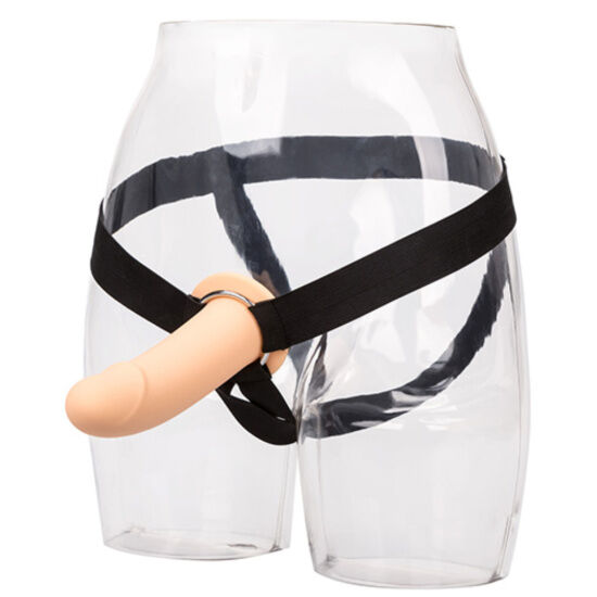 Gode Ceinture Creux Beige 17,7 cm - CalExotics