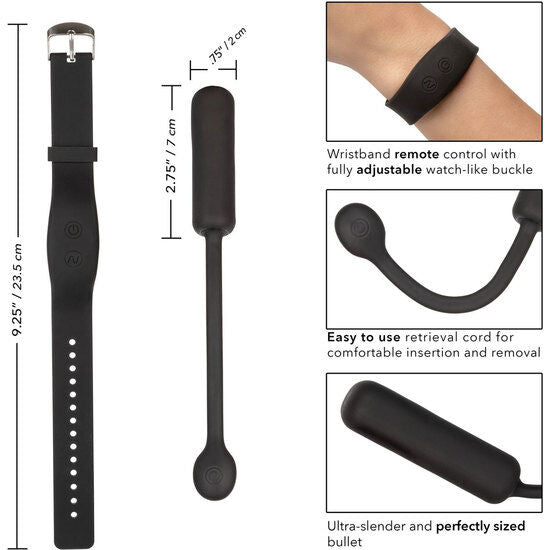 Vibromasseur Bullet Petite Bullet Télécommandé - Calexotics