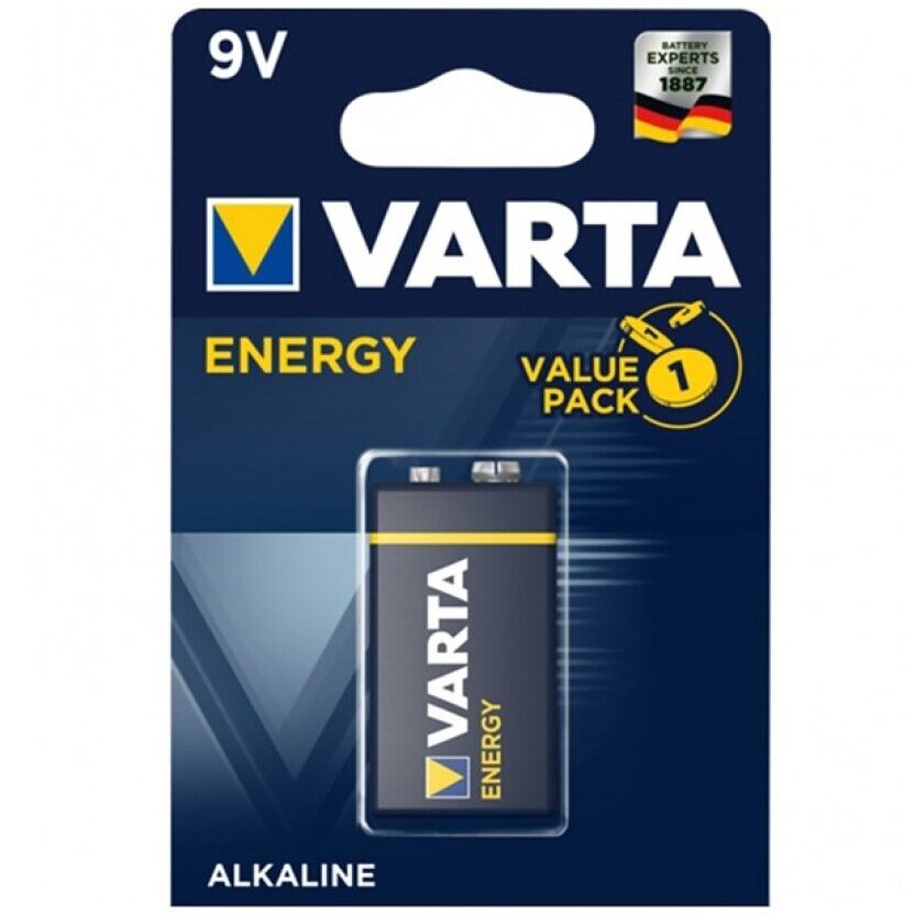 Pile alcaline 9V LR61 Energy - Varta - VARTA