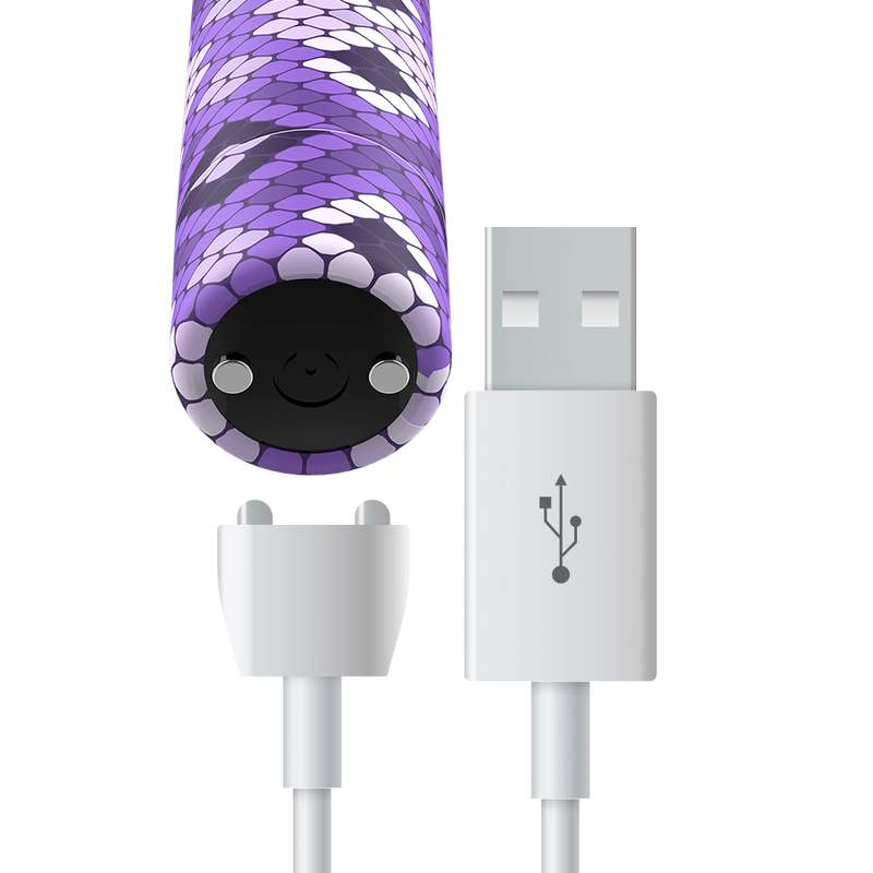 Stimulateur clitoridien Custom Bullets Snake violet - Cal Exotics - CUSTOM BULLETS