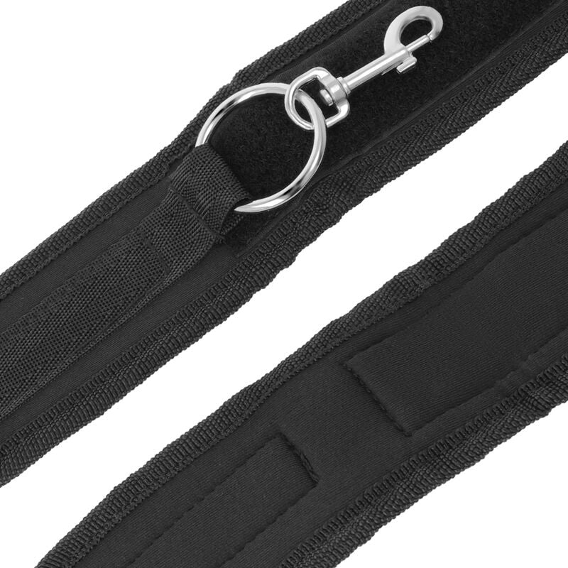 Darkness – Menottes BDSM en Néoprène Noir