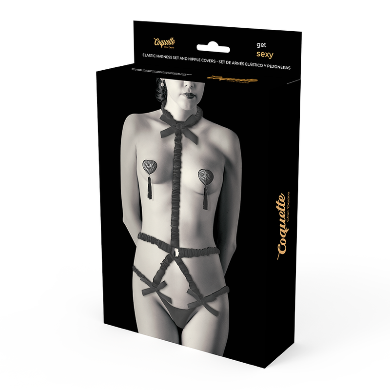 Harnais Corset Coquette Chic Desire avec Protège-Tétons