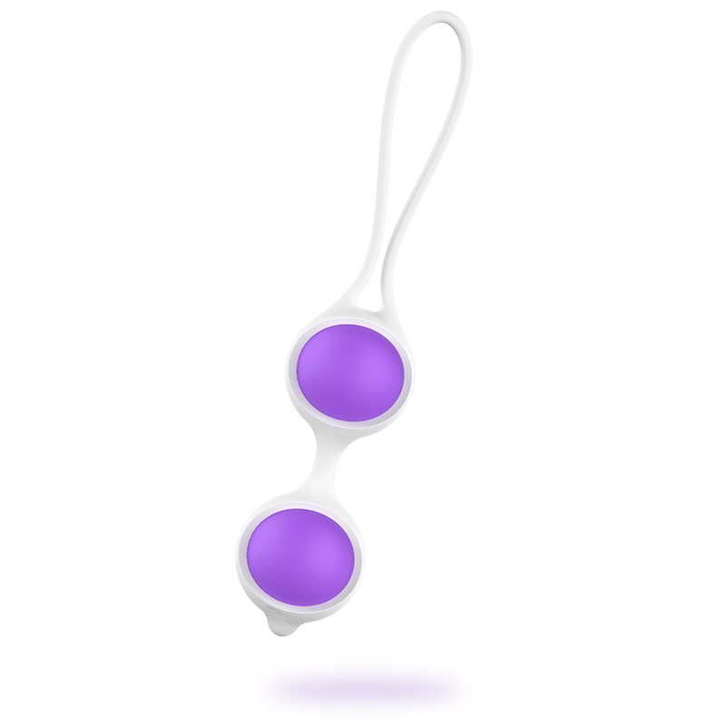 Womanvibe – Balles de Kegel en Silicone Vibe Keisy II Violet - 65 g