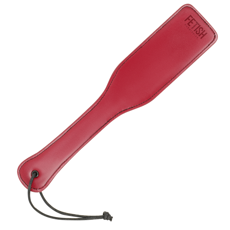 Fetish Submissive - Paddle BDSM en Simili Cuir Rouge