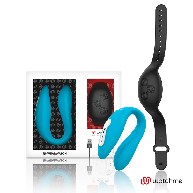 Vibrateur couple WearWatch Dual indigo - Wearwatch - WEARWATCH