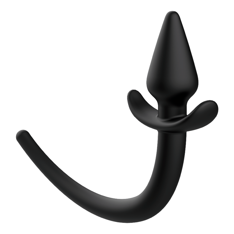 Plug Anal Queue de Chien Noir - Addicted Toys