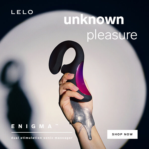 Stimulateur Double Enigma Noir - LELO