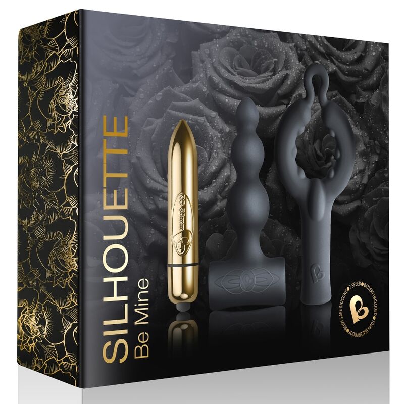Rocks-Off - Set de Sex-Toys Silhouette Pack Noir