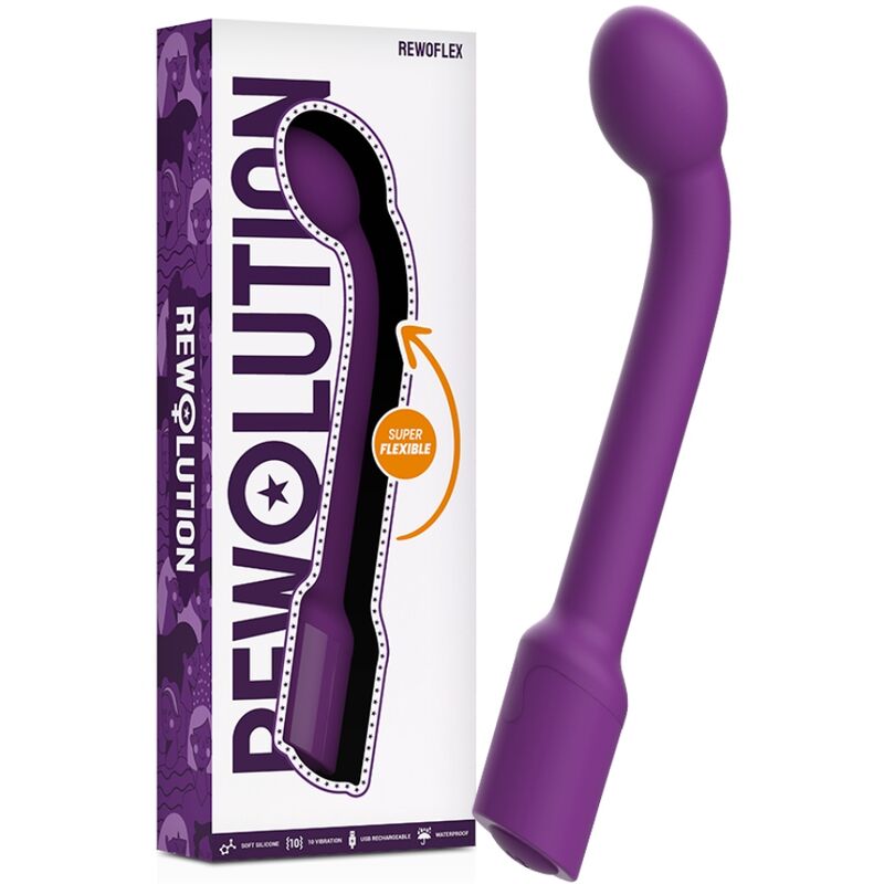 Vibromasseur point G flexible Rewoflex - Rewolution - REWOLUTION