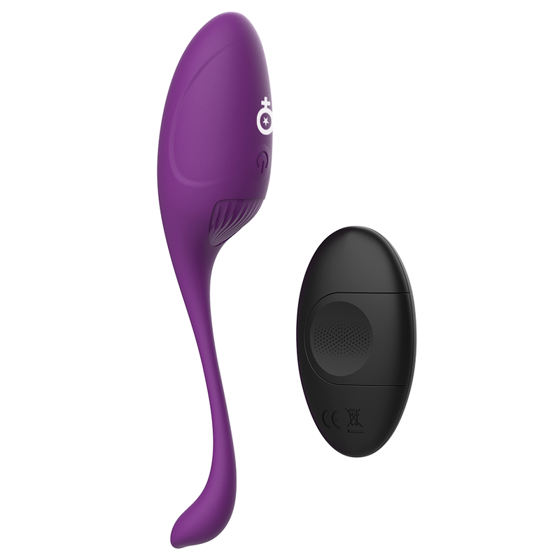 Rewolution – Oeuf Vibrant avec Télécommande Rechargeable – Violet