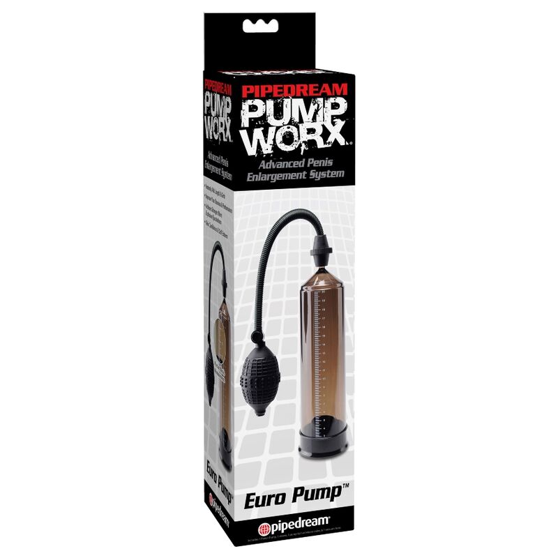 Pompe à Pénis Euro Pump avec Anneau - Pump Worx