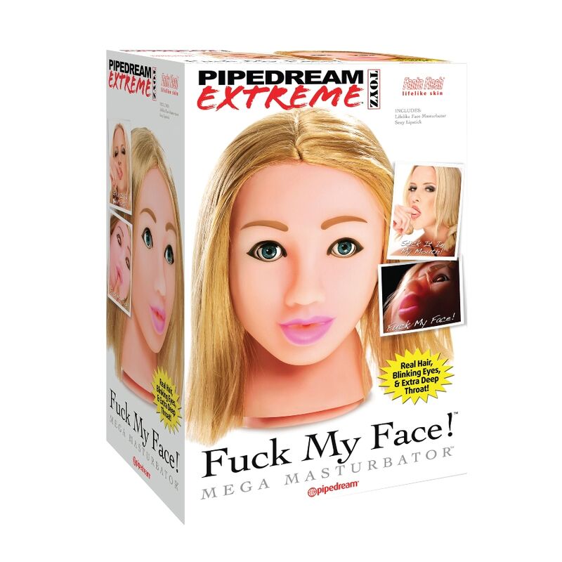 Masturbateur Réaliste Fuck My Face Blonde - Extreme Toyz