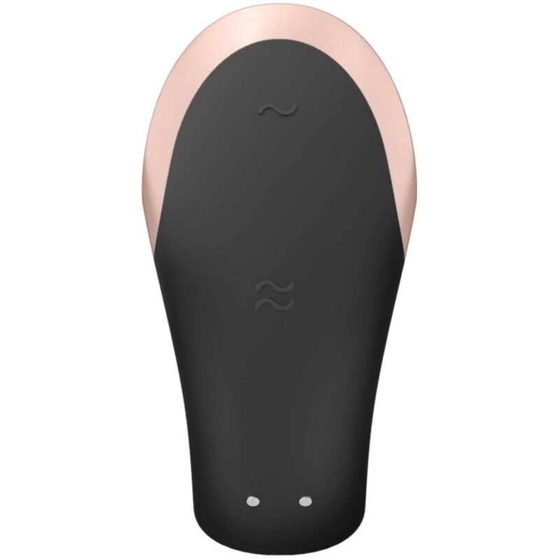 Vibromasseur Couple Double Love Connecté Noir - Satisfyer
