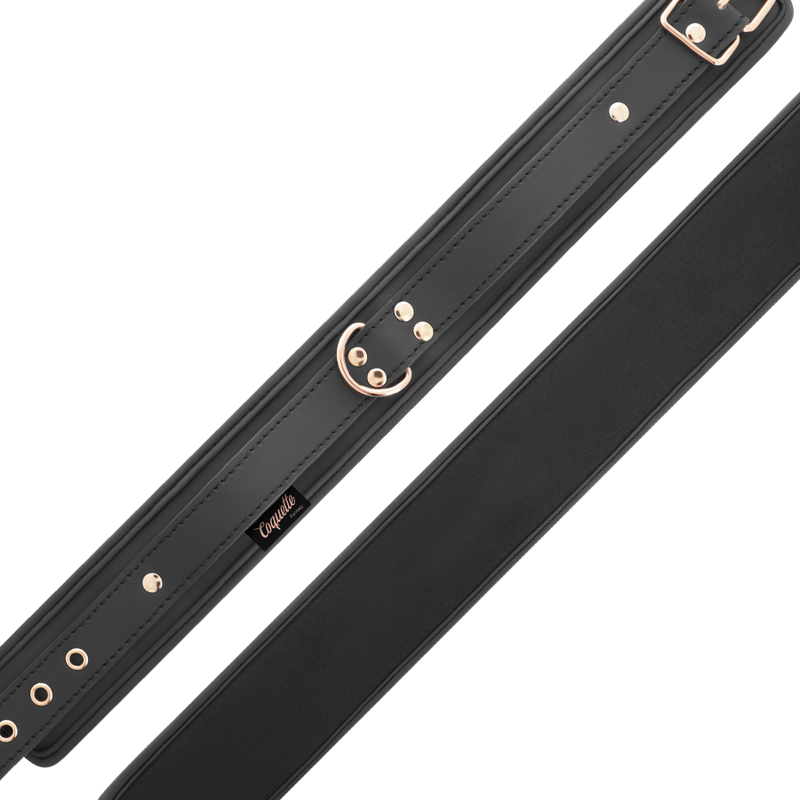 Collier BDSM Coquette Chic Desire Cuir Végan - Coquette