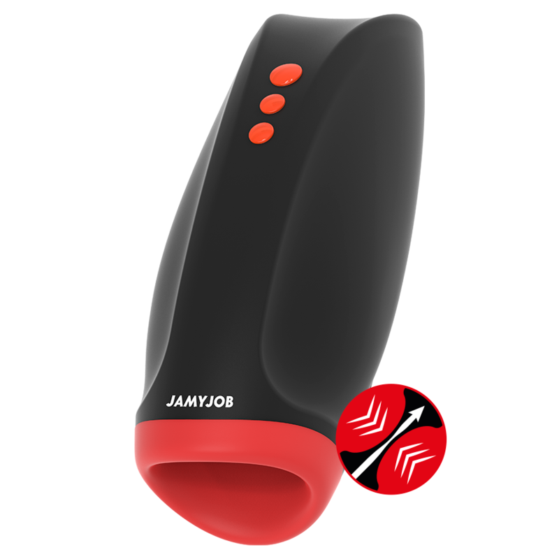 Masturbateur Vibrant Novax Vibration et Compression - JamyJob