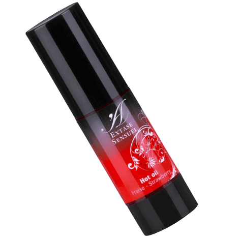 Huile de Massage Chauffante Extase Sensual Fraise - Extase